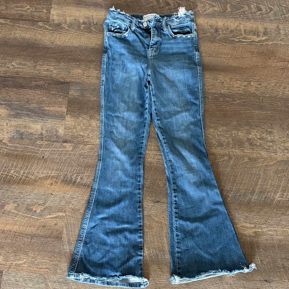 Flying Monkey Dark Blue Flare Jeans